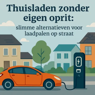 Slimme oplossingen voor thuisladen zonder eigen oprit: laadpalen op straat